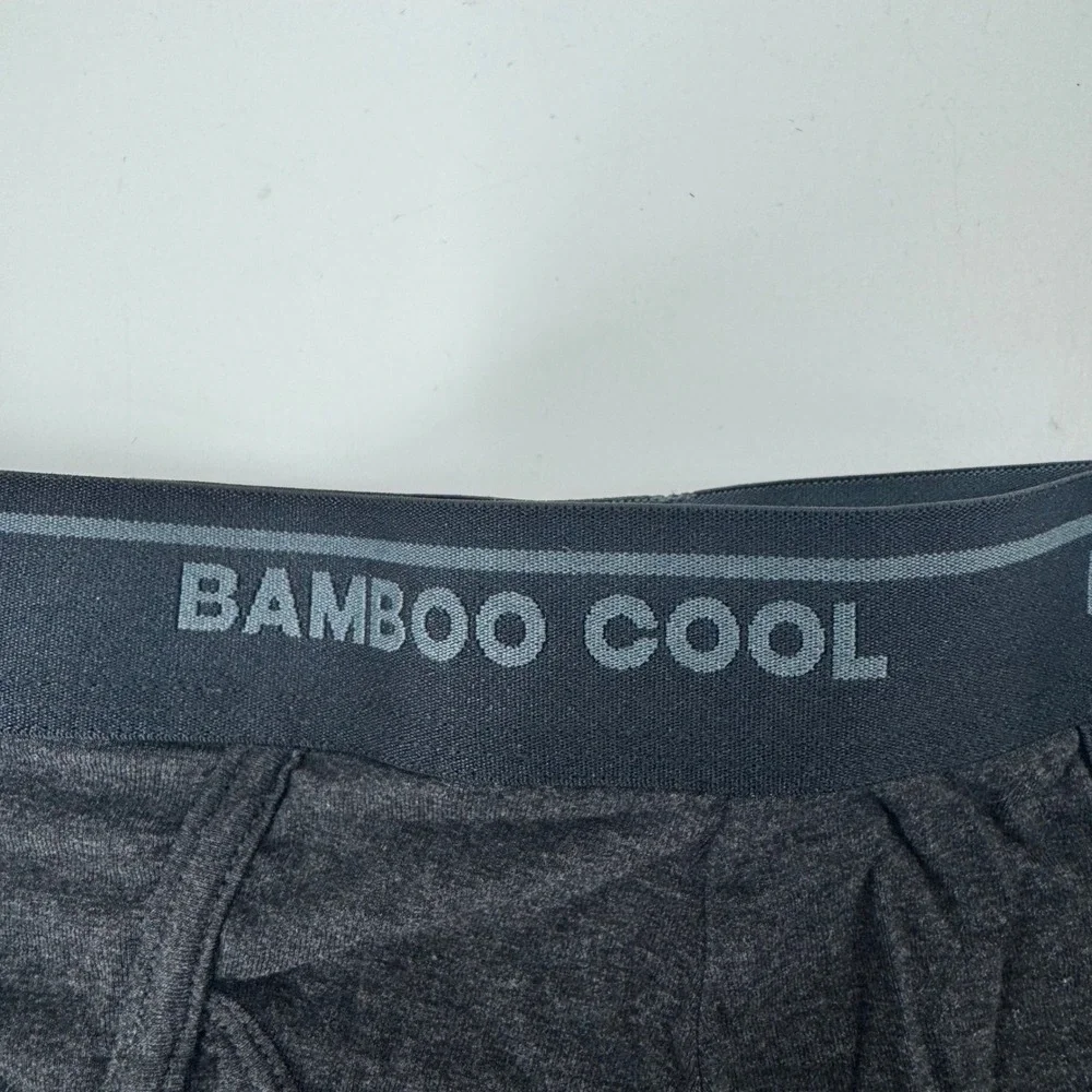 BAMBOO‎ COOL Men's Charcoal Gray Brief Underwear Size Large